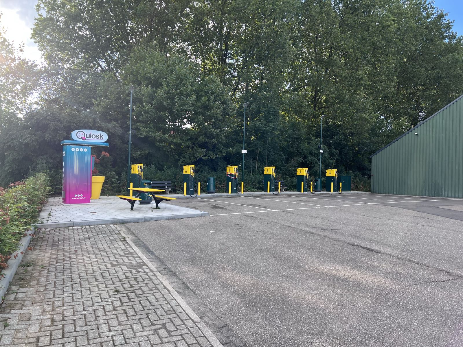 Nieuws: laadpaal en Quiosk op een LEAP24-locatie in Geleen